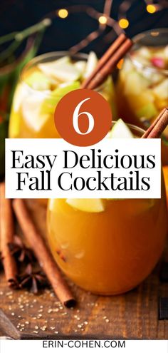 A collection of fall cocktails featuring vibrant autumnal colors, garnished with cinnamon sticks and orange slices, perfect for cozy gatherings. Fall Brunch Cocktails, October Drinks, Bourbon Sour Recipe, Cranberry Simple Syrup