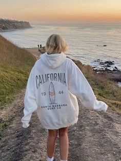 Faster shipping. Better service California Print, California Surf, Kangaroo Pocket Hoodie, Pocket Hoodie, Beach Bum, White Hoodie, Casual Hoodie, Long Sleeve Hoodie, Clothing Patterns