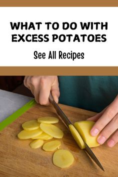 Whether you plan it too many potatoes in your garden or bought too many potatoes here's what to do with excess potatoes