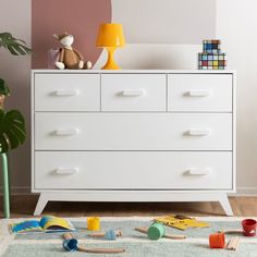 Soho 5 - Drawer Nursery Dresser - dresser - white Baby Registry Essentials, Nursery Dresser, 5 Drawer Dresser, Laundry Decor, Wood Handles, Sleep And Loungewear, Soft Close Drawers, Forged Steel, Drawer Dresser