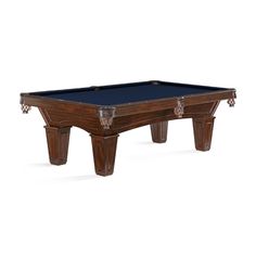 Brunswick Allenton Tuscana Pool Table in Midnight Blue - Game Room Spot Brunswick Pool Tables, Shuffleboard Tables, Rumpus Room, Cue Rack, Driftwood Finish, Air Hockey, Game Nights, Pool Table, Table Tennis