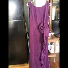 New In Package From Penny X25 Jessica Howard, Evening Gown, Color Purple, Evening Gowns, Penny, Plum, Women's Dress, Maxi Dress, Women Accessories