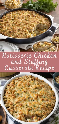 rotissee chicken and stuffing casserole recipe