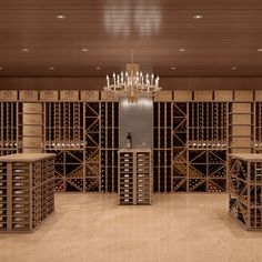 a room filled with lots of wine bottles