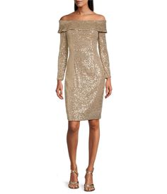 Shop for Alex Evenings Long Sleeve Off-the-Shoulder Sequin Sheath Dress at Dillard's. Visit Dillard's to find clothing, accessories, shoes, cosmetics & more. The Style of Your Life. Fall Party Mini Dress With Straight Neckline, Formal Off-shoulder Mini Dress For Fall, Fall Formal Off-shoulder Mini Dress, Formal Off-shoulder Midi Dress For Fall, Boat Neck Bodycon Dress For Parties, Bodycon Boat Neck Party Dress, Fall Party Dress With Straight Neckline, Bodycon Boat Neck Dress For Party, Party Bodycon Dress With Boat Neck