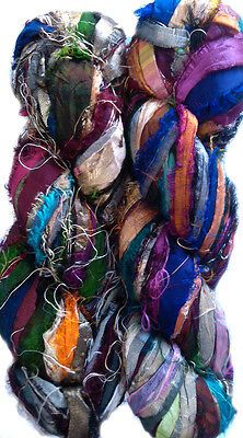 100 Grams Himalaya Recycled Soft Sari RiIBBON Silk Yarn Knitting Crochet Woven  | eBay Woven Crochet, Sari Silk Ribbon, Sari Ribbon, Recycled Sari Silk, Crochet Weaves, Thread & Yarn, Ribbon Yarn, Art Yarn, Sari Silk