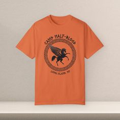 an orange t - shirt with the words samal hau'am on it