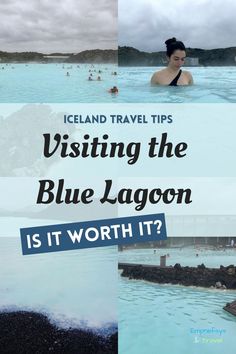 Images of a geothermal pool that was a light blue colour with some people inside Blue Lagoon Iceland, Is It Worth It, Europe Travel Guide, Europe Travel Destinations, Iceland Travel