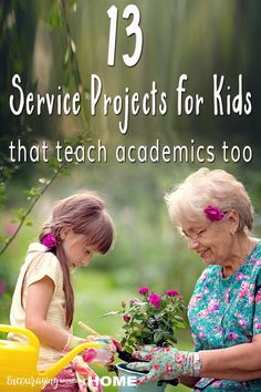 Community Projects For Kids, Service Ideas For Kids, Joy School