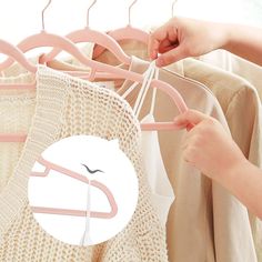 Light Pink Velvet Clothes Hangers 30-pack FredCo International Pink Hangers, Non Slip Hangers, Tiny Closet, Space Saving Hangers, Suit Hangers, Velvet Hangers, Heavy Sweaters, Velvet Clothes, Plastic Hangers