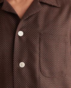 Chili Chocolate Overshirt - M/L – BODE Chocolate Chili, Mens Outerwear, Chili, Fabric, How To Wear