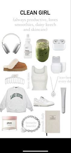 Clean Girl Aesthetic Widget, 2024 Glow Up, Clean Lifestyle, Vanilla Girl, New Year New Me, Get My Life Together, Cute Lazy Day Outfits, Healthy Girl, Lazy Day Outfits