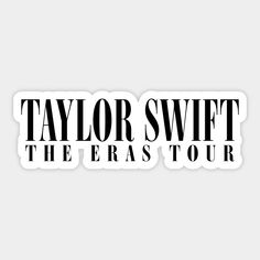 taylor swift the eras tour sticker