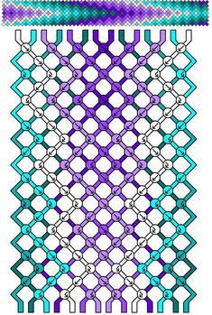 an abstract pattern in blue and purple