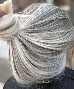 Shades Of Blonde Hair, Blond Ombre, Silver Hair Color, Silver Blonde, Long Hair Color