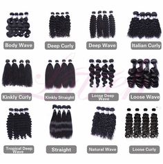 Different Types Of Sew Ins, Hair Texture Chart, Bundles Business, Hairstyle Types, Blonde Braiding Hair, Weave Curls, Loose Body Wave, Good Hairstyle