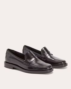 The Penny Loafer Black – Everlane