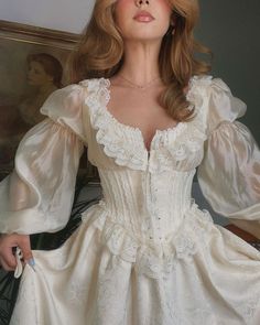 Zoe Land, Old Fashion Dresses, 인물 사진, Wedding Dresses Vintage, Corset Dress