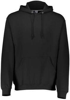 Dri-Power® Fleece Hoodie - BLACK - 4XL | Russell Athletic Dri-Power Fleece Hoodie in Black Size 4XL | Cotton Polyester Athletic Sweatshirts, Arctic Blue, Oxford White, True Red, Russell Athletic, Hooded Pullover, Red Purple, Fleece Hoodie, Vintage Pink