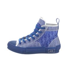 Dior Ss B23 Blue Oblique High Top Sneakers Men’s Eu 39/Us 6 $1200. New With Laces And Box. Dior Men B23 High Top Sneakers By Kim Jones Blue Rubber Oblique Jacquard Pvc Trim Round-Toes Lace-Up Closure At Uppers Includes Box Luxury Blue High-top Custom Sneakers, Designer Blue Low-top Sneakers, Modern Blue High-top Sneakers With Rubber Sole, Luxury Blue Sneakers With Rubber Sole, Luxury Blue Sneakers For Streetwear, Modern Blue Lace-up High-top Sneakers, Modern Custom Blue Sneakers, Designer Blue Lace-up Sneakers, Designer Blue Low-top Custom Sneakers