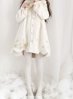 ❤Ruffled lapel snow rabbit coat with fur collar❤ Fur Dress Outfit, Outfit Themes, Snow Rabbit, Coat With Fur Collar, Rabbit Clothes, Join Fashion, Fur Dress, Coat With Fur, Fashion Inspiration Design