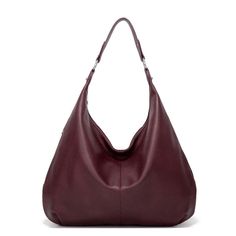 Women's Bag Shoulder Bag Casual Tote Bag - Trendha Hobo Chic, Soft Leather Tote, Large Hobo Bag, Mothers Bag, Casual Tote Bag, Beg Tangan, Vintage Shoulder Bag, Leather Hobo Bag, Casual Tote