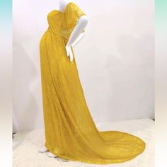 Super Beautiful Yellow Off The Shoulder Maternity Dress Beautiful To Take Maternity Photos In Summer Party Maternity Dress In Lace, Summer Party Maternity Lace Dress, Summer Party Lace Maternity Dress, Fitted Yellow Maternity Dress, Yellow Lace Maxi Dress For Party, Yellow Fitted Maternity Dress, Yellow Maternity Dress, Maternity Photo Dress, Photo Dress