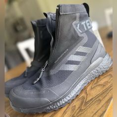 Size 11 Men Adidas Terrex Voyager 21, Functional Gore-tex Hiking Boots With Reinforced Toe, Human Race, Pharrell Williams, Rain And Snow Boots, Snow Boots, Adidas Men, Shoe Brands, Men's Shoes