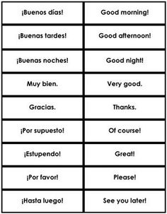 two spanish words that are used to describe good and bad things in the same language