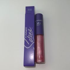 Nib! Never Used 100% Authentic Mac Cosmetics Selena Collection Lipglass In Color Bidi Bidi Bom Bom. Mac Lip Glass, Bidi Bidi Bom Bom, Mac Lipgloss, Mac Lips, Viva Glam, Mini Mac, Clear Lip Gloss, Lip Lacquer, Beauty Gift Sets