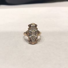 Such A Cool And Pretty Antique Vintage .15ct Diamond 14kt Yellow Gold Ring. Ring Color, Yellow Gold Ring, Womens Jewelry Rings, Yellow Gold Rings, Gold Ring, Antique Vintage, Diamond Ring, Limited Time, Yellow Gold