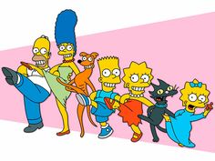 the simpsons characters are all dressed up in costumes