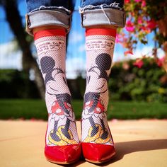 Minnie Mouse Socks Disney Trends Minnie Mouse, Stockings, Socks