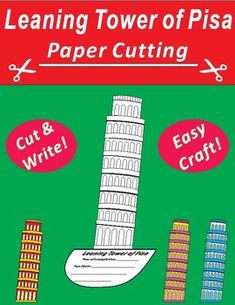 the learning tower of pisa paper cutting book