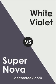 Super Nova 1414 vs. BM 1408 White Violet Endless Night, Open Up, Night Sky