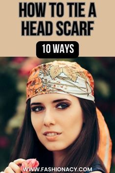 Convertible Hair Scarf, How To Tie Up Hair With Scarf, How To Style Scarf On Head, How To Wear A Head Scarf With Short Hair, How To Wear Scarves In Hair, Tie A Head Scarf Tutorials, How To Tie A Head Scarf Short Hair, Head Scarf Tying Tutorial