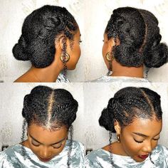 Awkward Length 4c Hairstyles, Natural Hair Stylists, Protective Hairstyles For Natural Hair, Quick Natural Hair Styles, Natural Hairstyle, Natural Hair Twists, Natural Curls Hairstyles, 4c Hair, Natural Hair Styles Easy