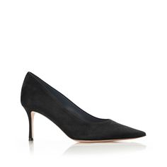 Classic Pump 70 | Black Suede – Marion Parke Comfortable Pumps, Black Suede Pumps, Block Heel Boots, Classic Pumps, Loafer Mules, For A Reason, Suede Pumps, Heeled Loafers, Pump Sandals