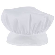 a white chef's hat on a white background