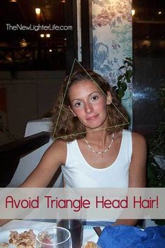 As someone with very curly thick hair, triangle hair is always something I need to avoid... Great tips on how short layers are essential for curly hair. Haircuts For Naturally Curly Hair, Triangle Hair, Curly Hair Problems, Naturally Curly Hair, Thick Curly Hair, Hair Help, Head Hair