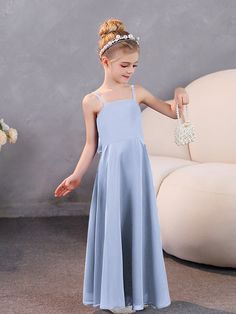 Elevate your bridesmaid game with our Spaghetti Straps Chiffon Junior Bridesmaid Dresses. These sophisticated dresses feature delicate spaghetti straps and a charming bow tie, all made of high-quality chiffon. Perfect for any junior bridesmaid looking to feel elegant and stylish on your special day. Bridesmaid Dresses With Bow, Bridesmaid Games, Dresses With Bow, Junior Bridesmaids, Sophisticated Dress, Junior Bridesmaid Dresses, Junior Bridesmaid, Dress With Bow, Bridal Party