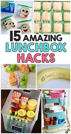 15 amazing lunchbox hacks for kids that are fun and easy to make with them