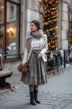 Stile Blair Waldorf, Adrette Outfits, Skirt Tulle, Fest Outfits, Winter Mode, Trendy Fall Outfits