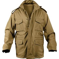 Reviews Read On Item Indicate That The Size Runs Large. Soft Shell Tactical M-65 Field Jacket - Outer Shell: 100% Polyester - Waterproof, Inner: Fleece - Lightweight, Breathable, Moisture Wicking, Hook & Loop Neck Closure, Concealed Hood With Zipper Closure, Zipper Front And Snap-Up Storm Flap (6 Snaps), Right Hand Zipper Pull When Worn, Hood Drawstring, Bottom Drawstring, Interior Waist Draw Cord, Button Down Epaulettes, Large Breast Pockets With One Snap Closure. M65 Field Jacket, Tactical Jacket, Military Coat, Army Jacket, Military Outfit, Vietnam Veterans, Field Jacket, Sports Gear, Soft Shell Jacket