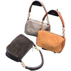 "Complete your daily look with high quality vegan Leather and vegan suede shoulder bag. The bags with six color options will be an elegant final touch for business and casual look. Dimentions: 14\" x 8\" x 5\" (approximately)" Elegant Brown Hobo Bag With Suede Lining, Chic Suede Shoulder Bag With Double Handle, Chic Double Handle Suede Shoulder Bag, Chic Suede Bags With Soft Leather, Chic Brown Bag With Suede Lining, Chic Suede Shoulder Bag, Elegant Brown Shoulder Bag With Suede Lining, Top Handle Suede Shoulder Bag With Soft Leather, Chic Bag With Suede Lining And Top Handle