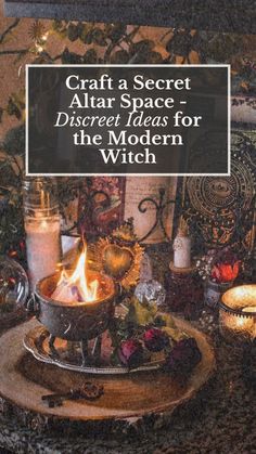 Building an altar is an evolving process, one that reflects not only where you are but where you’re headed. There’s beauty in knowing that each item, each placement, and each element resonates with something uniquely yours. Over time, this sacred space can become a source of inspiration, healing, and focus, a reflection of both the journey and the self you nurture along the way. Diy Alter Cloth Wicca, Window Sill Altar, Pet Altar Ideas, How To Set Up An Altar For Witchcraft, Forest Witch Altar, Small Witch Altar Ideas, Wiccan Alter Inspiration, Witch Craft Altar, Psychic Fair Booth Ideas