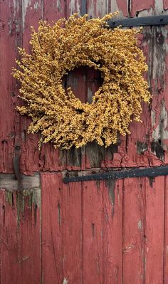 30" Fall Berry Wreath Porch Wreath, Mustard Yellow Color, Swag Wreath, Candle Wreaths, Berry Wreath, Floor Cloth, Welcome Fall, Welcome Wreath, Fall Porch