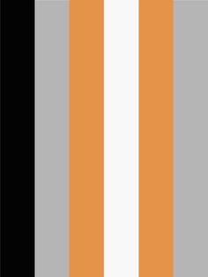 an orange and white striped wallpaper pattern