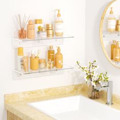 the bathroom is clean and ready to be used as a spa or salon room setting