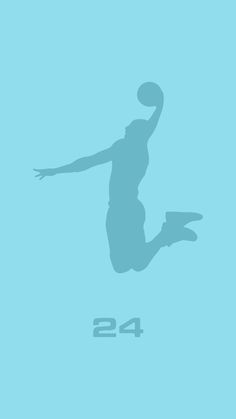 the silhouette of a person jumping up into the air with a basketball in their hand